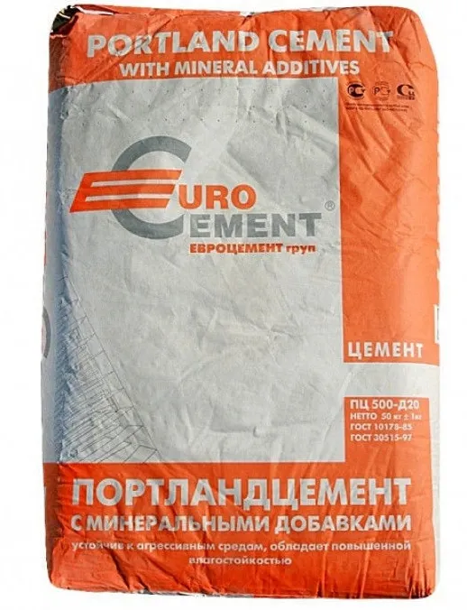 Купить Цемент Черкесский М500 50 кг Д-20