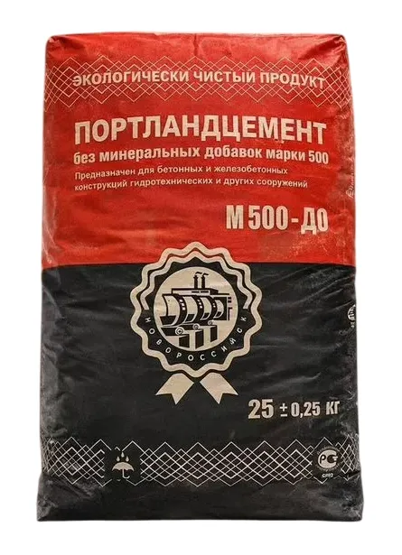 Купить Цемент I 42,5 Н М-500 Д0 25 кг ЦЕМЕНТ+
