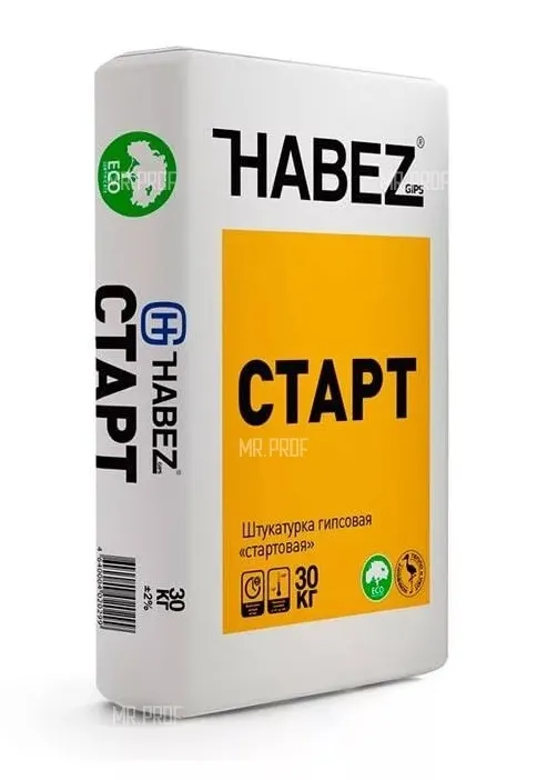 Купить Штукатурка гипсовая Старт 30 кг Habez