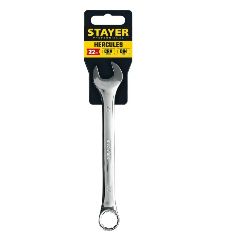 Купить Ключ гаечный комбинированный Stayer 22 мм 27081-22