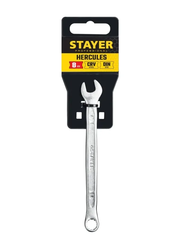 Купить Ключ гаечный комбинированный Stayer 8 мм 27081-08