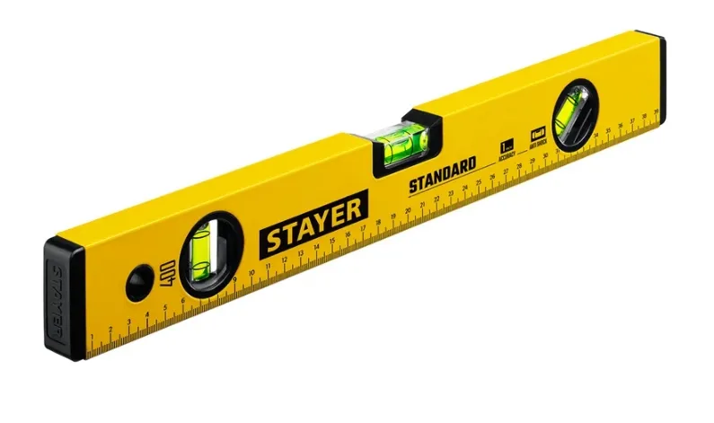 Купить Уровень STAYER Standart 400 мм строительный 3460-040