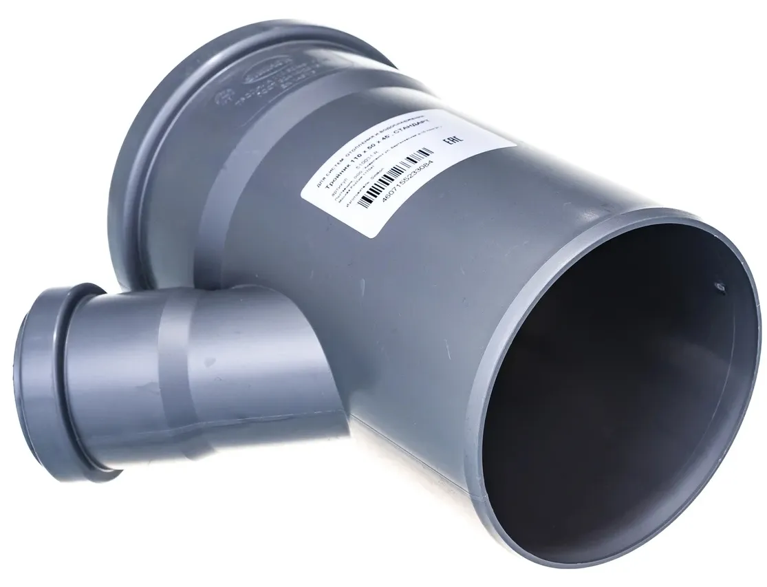 Купить Тройник Sinikon 110х50 мм, 45 градусов, СТАНДАРТ 510031.R