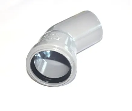Купить Отвод Flextron D 50 мм 45 градусов для внутренней канализации 139791