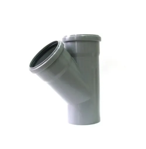 Купить Тройник Flextron D 110 мм 45 градусов, для внутренней канализации 139832