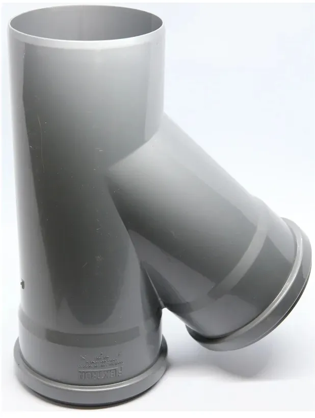 Купить Тройник Flextron D 110 мм 45 градусов, для внутренней канализации 139832