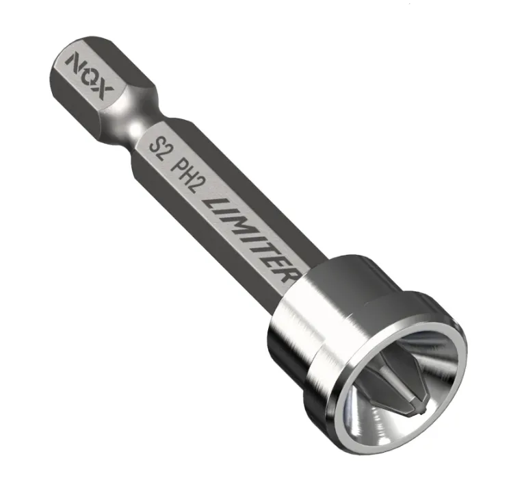 Купить Бита с ограничителем для гипсокартона LIMITER 2 шт; PH2х50 мм; E6.3 NOX 565002