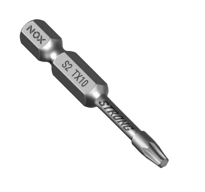 Купить Бита торсионная STRONG 2 шт; TX10х50 мм; карта; E6.3 NOX 339105-2