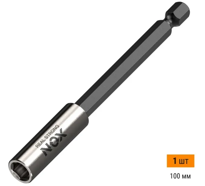 Купить Держатель для бит (100 мм; карта; Е6.3) NOX 350100