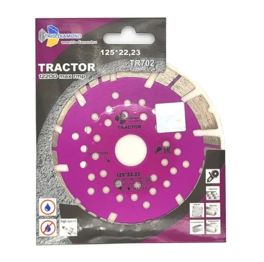 Купить Диск алмазный отрезной 125х22,2х10 мм Tractor TRIO-DIAMOND