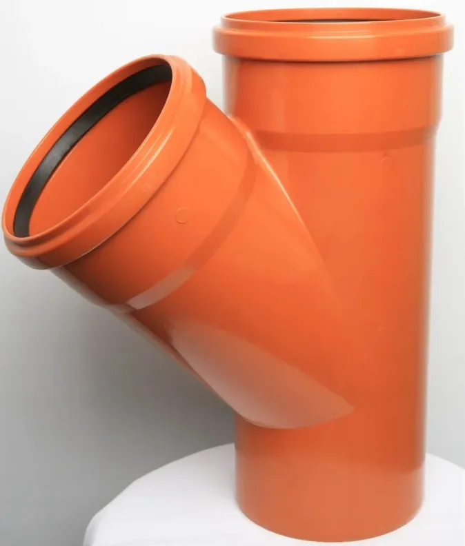 Купить Тройник для наружной канализации Flextron d 110 мм, 45 градусов 139996