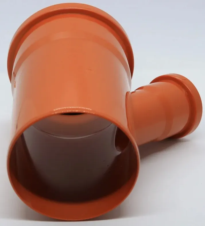 Купить Тройник ПП для наружной канализации D=110х50 мм, угол 45°, Flextron