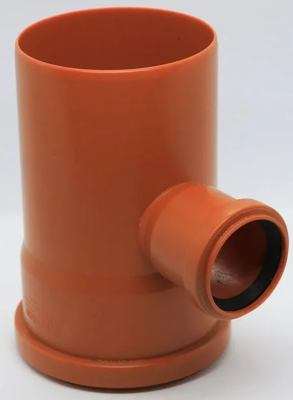 Купить Тройник ПП для наружной канализации D=110х50 мм, угол 87,5°, Flextron