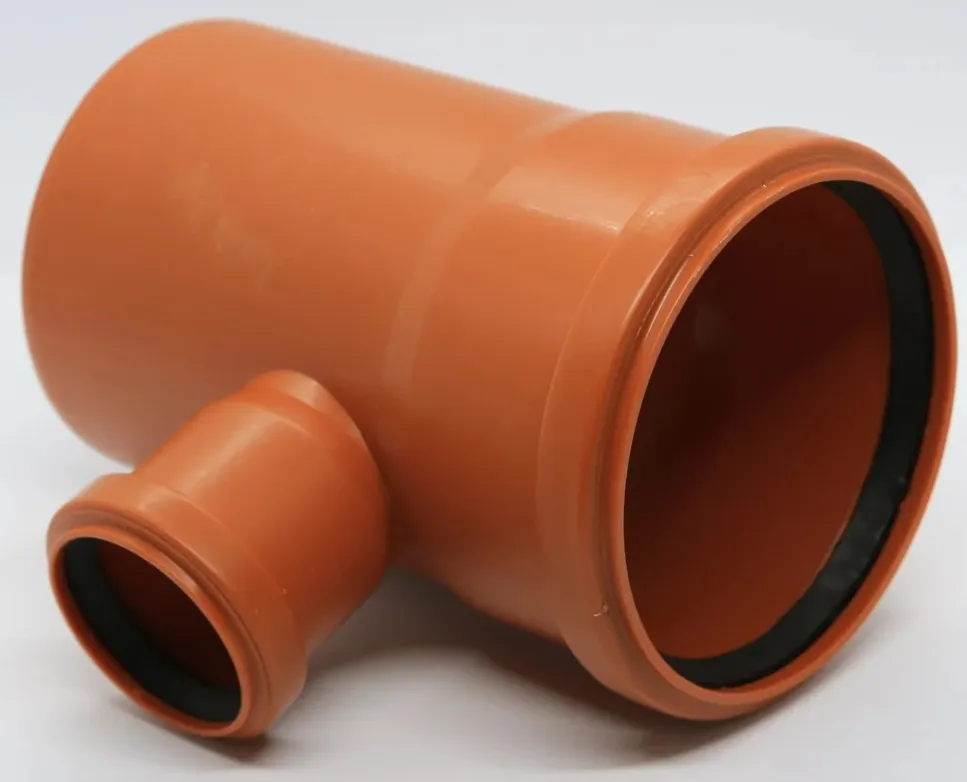 Купить Тройник ПП для наружной канализации D=110х50 мм, угол 87,5°, Flextron
