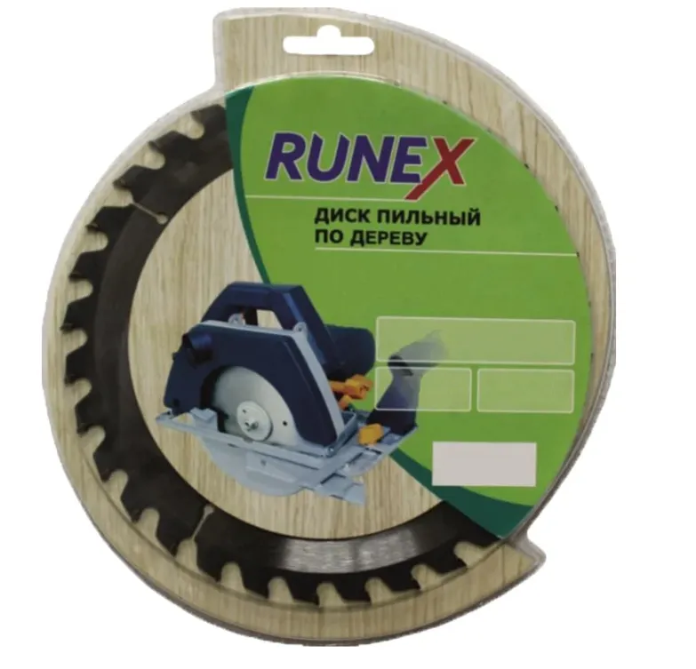Купить Диск пильный по дереву 180х16/20 мм; Z40 Runex 551007