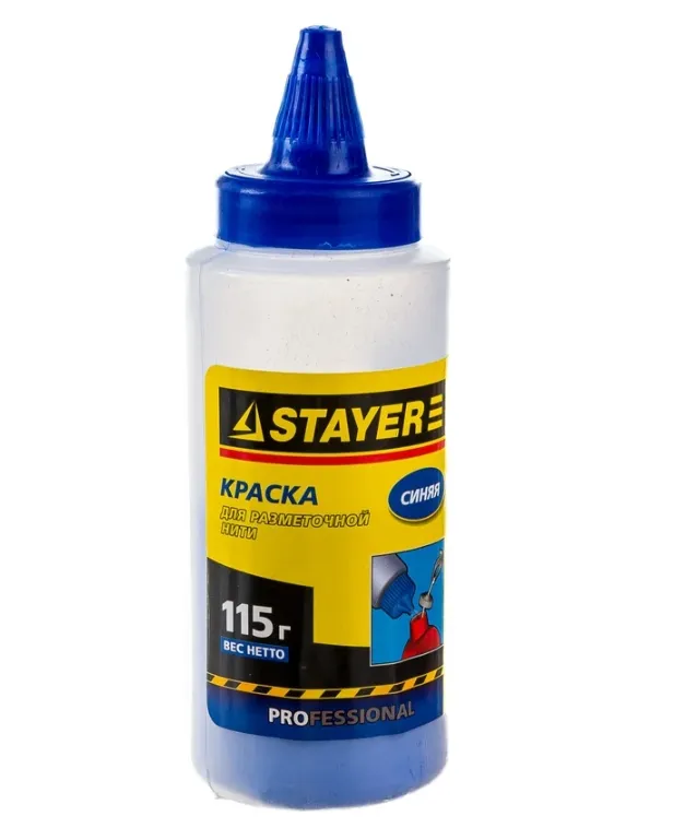 Купить Синяя краска для разметочной нити 115 г STAYER 2-06401-1