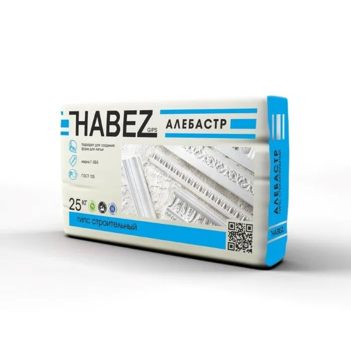 Купить Гипс (алебастр) 25 кг