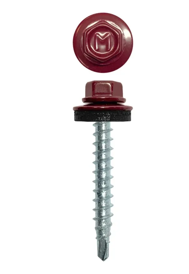 Купить Кровельный саморез Daxmer 4,8x29 RAL 3005, 250 шт
