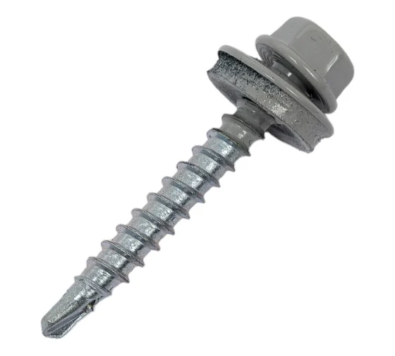 Купить Кровельный саморез Daxmer 4,8x29 RAL 7004, 250 шт, сверло №1