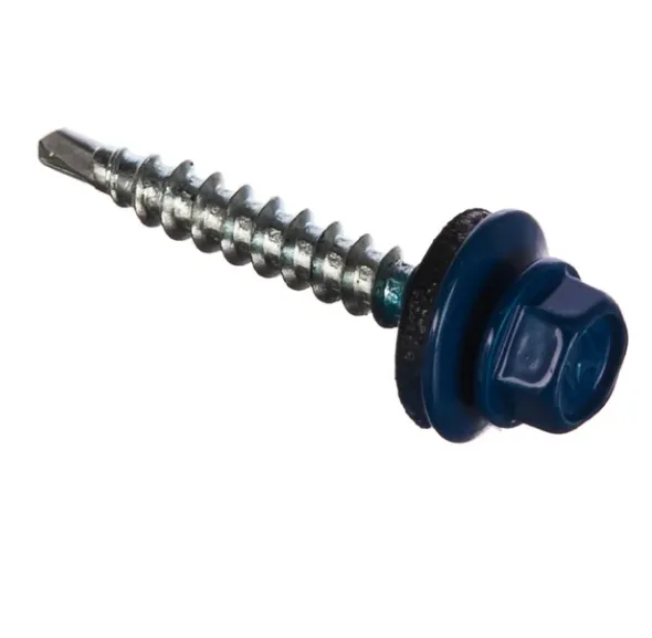 Купить Кровельный саморез Daxmer 4,8x35 RAL 5005 сверло №1, 250 шт