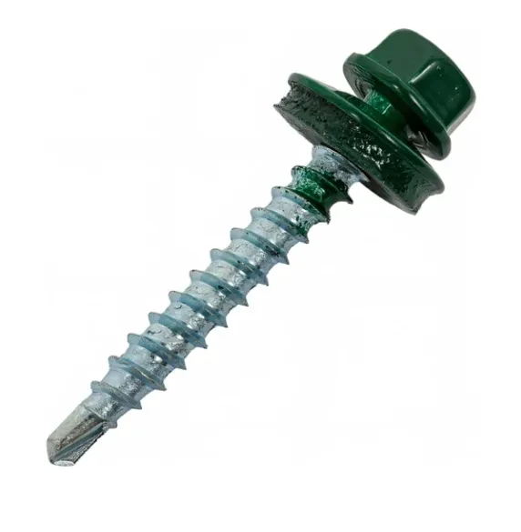 Купить Кровельный саморез Daxmer 4,8x35 RAL 6005 сверло №1, 250 шт