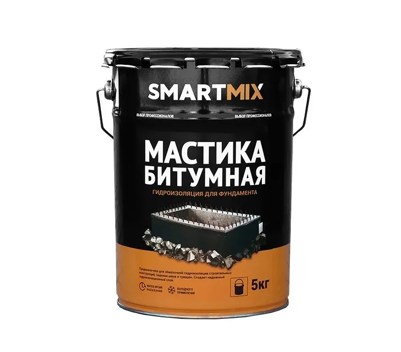 Купить Мастика битумная SmartMix 5 кг