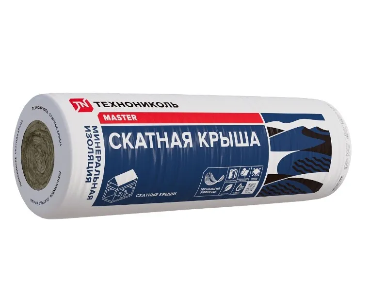 Купить Утеплитель ТЕХНОНИКОЛЬ 35 QN Скатная крыша 4,68 м2 3900х1200х150 мм 0,702 м3