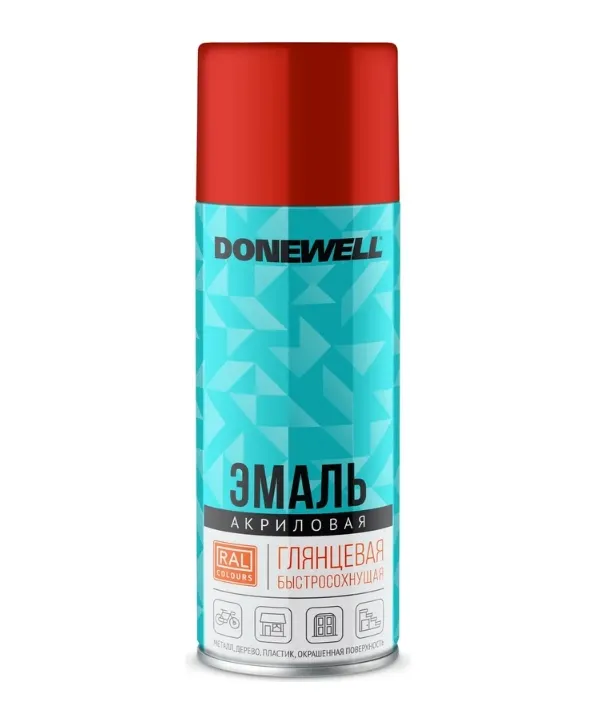 Купить Аэрозоль DONEWELL RAL 3020 красная 520 мл