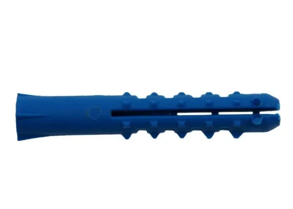 Купить Распорный дюбель 10x60 с шипами, синий цвет, тип К