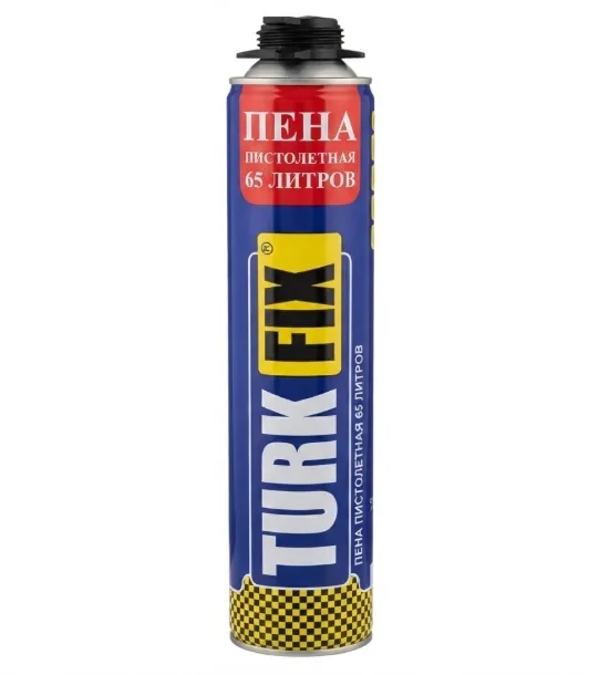 Купить Пена монтажная профессиональная 65 TURK FIX 980 г всесезонная