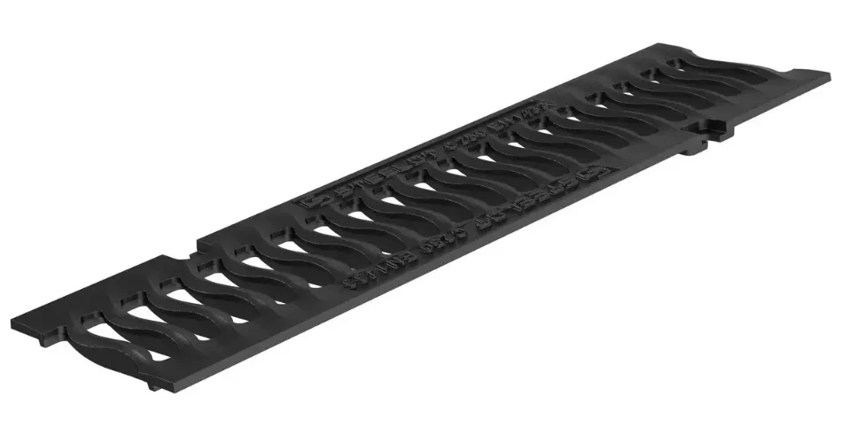 Купить Решетка чугунная волна SteeStart DN100 C250 (P1005C)