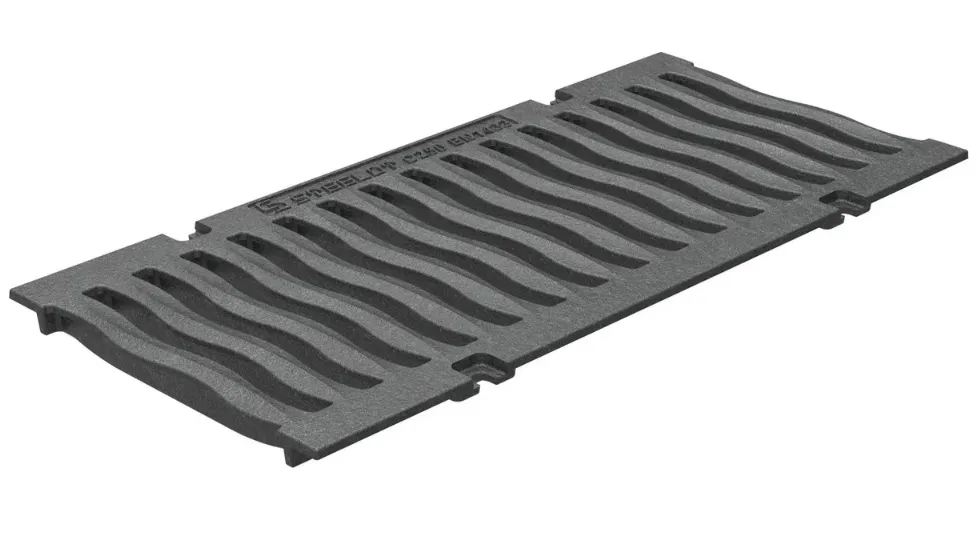 Купить Решетка чугунная волна SteeStart DN200 C250 (P2005C)