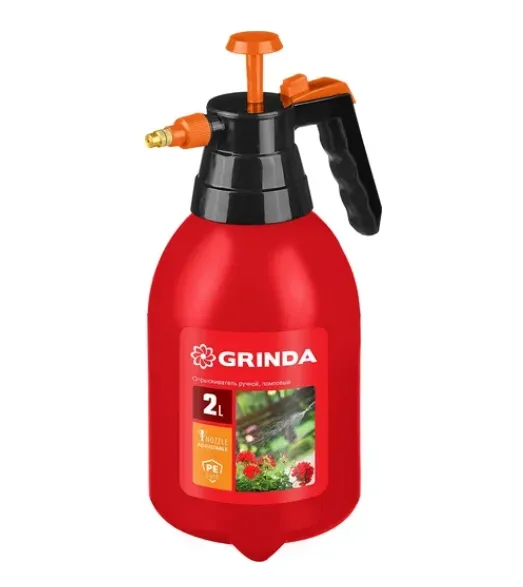 Купить Ручной помповый опрыскиватель Grinda PS-2 2 л, колба из полиэтилена 425053