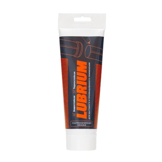 Купить Сантехническая смазка LUBRIUM, тюбик 30 гр, с еврослотом